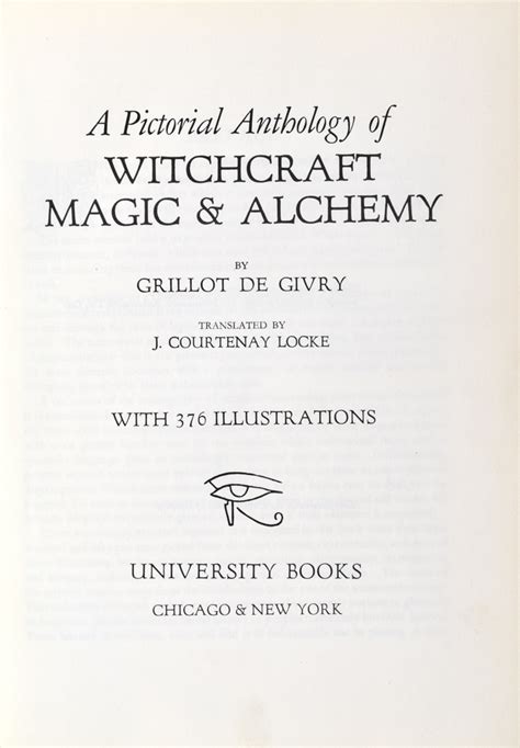 Witchcraft ghosts and alchemt